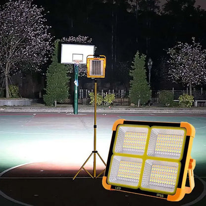 Reflector Solar LED 800W Portátil + Powerbank Impermeable